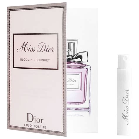 free miss dior sample|miss dior blooming bouquet sample.